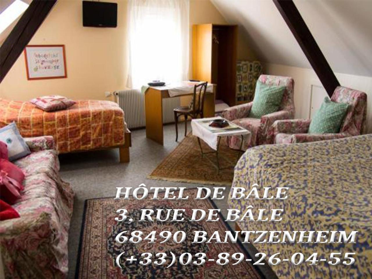 Hotel De Bale Bantzenheim Exteriér fotografie